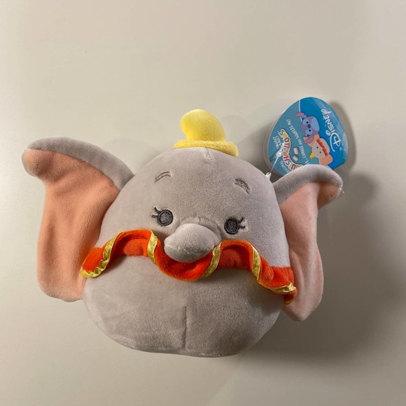 Squishmallows Dumbo Elephant 5" Disney Plush Stuffed Animal Mini Squishmallow - Picture 6 of 10